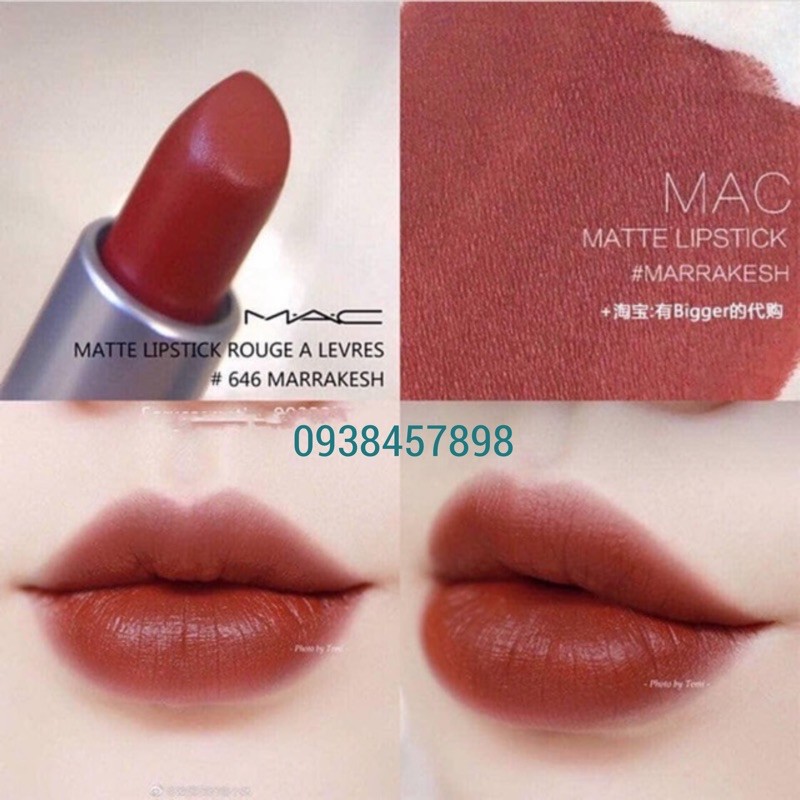( lenguyen7588 bill usa 🇺🇸) son mac Mac Matte Marrakesh 646