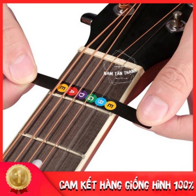 Miếng dán nốt nhạc GUITAR [ TẶNG PICK FENDER ] cho người mới học đàn