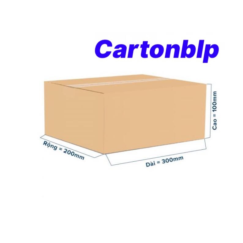 20 thùng hộp carton 30x20x10