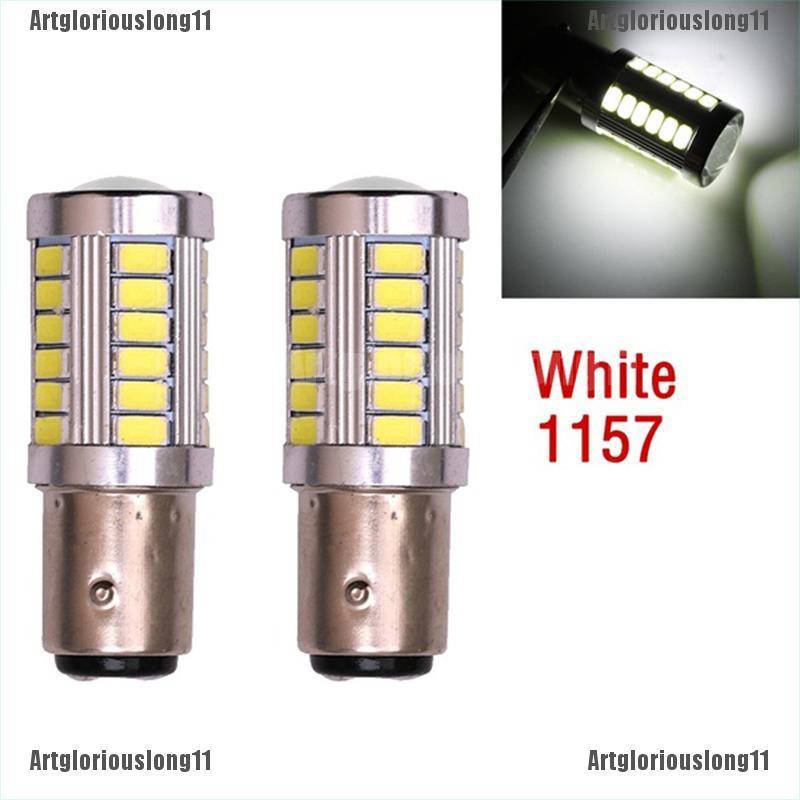 Set 2 Đèn Xi Nhan 1156 1157 3156 3157 7440 7443 33 SMD 4014 Chuyên Dụng