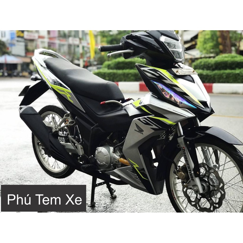 Tem rời Winner v1 gtr 150 xe bạc 1