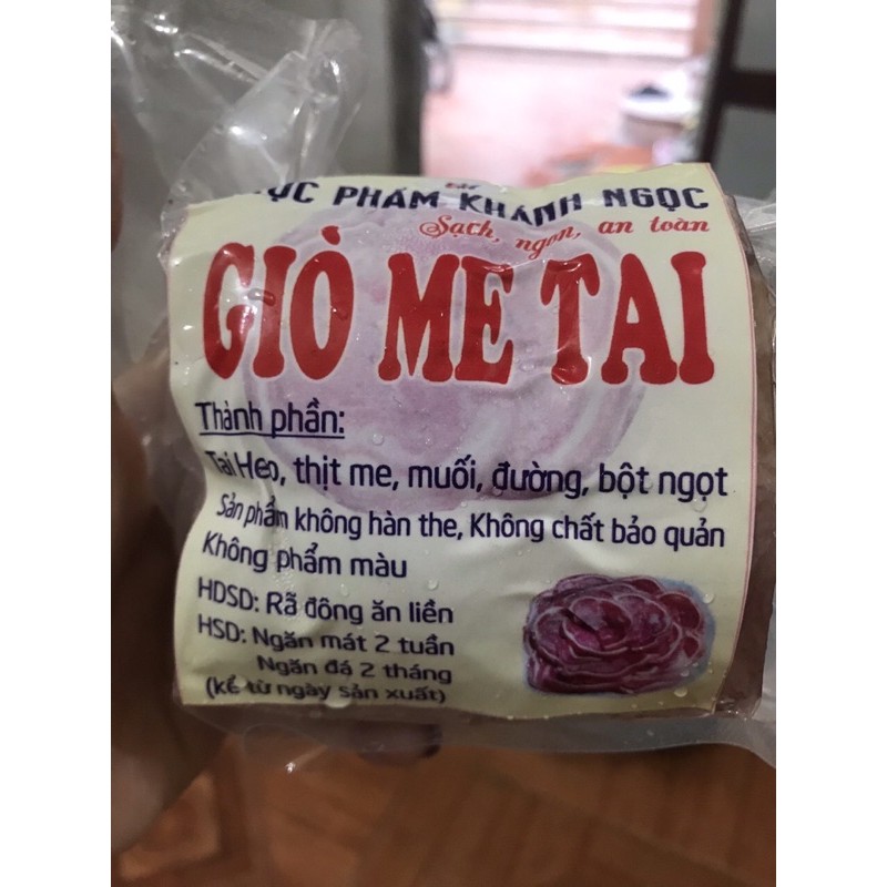 giò bê (giò me) cuốn tai [SỈ] loại đặc biệt ❤ FREESHIP ❤ chuẩn giò me Nghệ An kết hợp tai heo. chất lượng đảm bảo