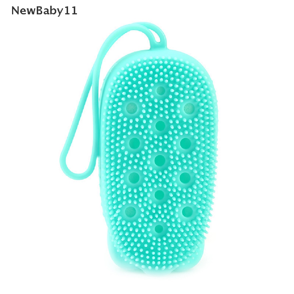 Bàn Chải Tắm Massage Tẩy Tế Bào Chết Toàn Thân Bằng Silicon