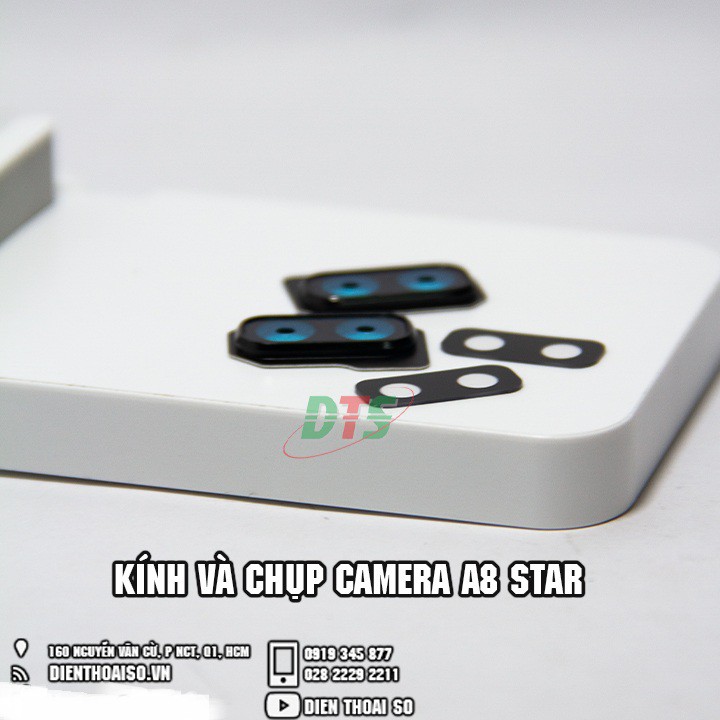 Mặt kính camera Samsung a8 star