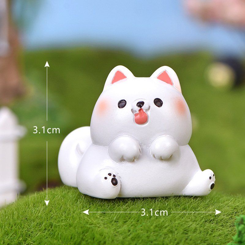 Phụ kiện chó cảnh đáng yêu dùng trang trí tiểu cảnh terrarium, cây cảnh, handmade