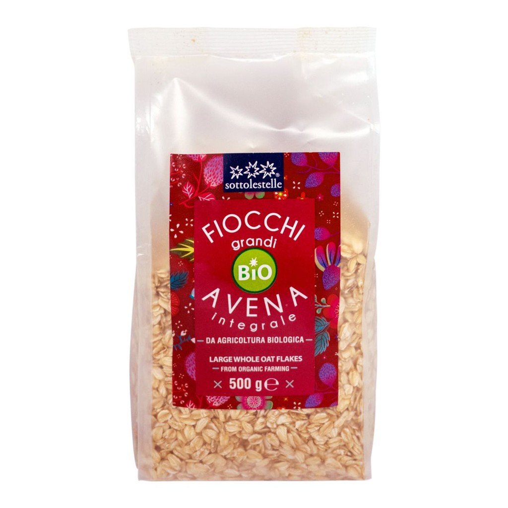 Yến mạch Sotto nguyên hạt hữu cơ 500g