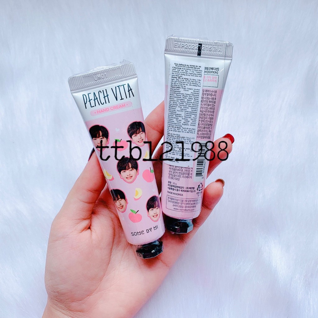Kem Dưỡng Tay SOME BY MI PEACH VITA HAND CREAM | BigBuy360 - bigbuy360.vn