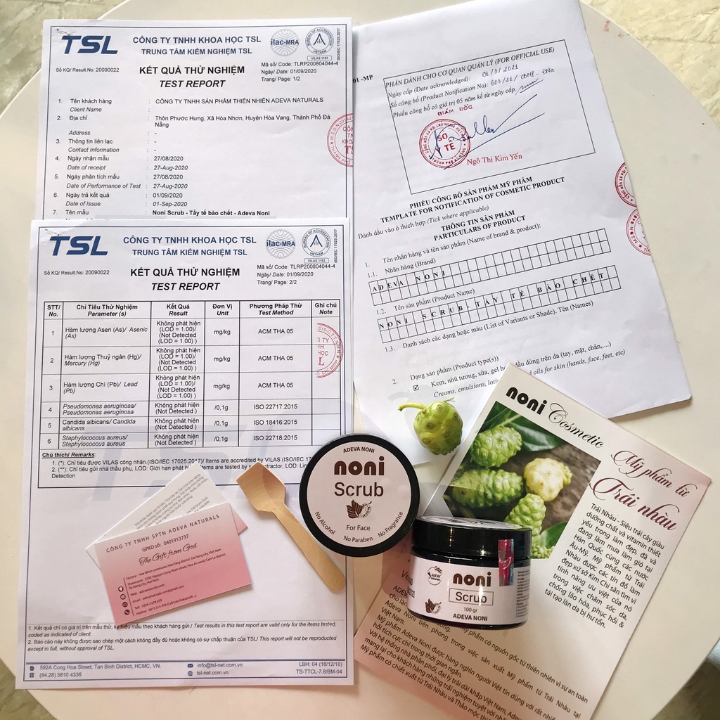 Tẩy Tế Bào Chết, Tẩy Da Chết Cho Làn Da Trắng Sáng, Mịn Màng - Adeva Noni 100gr | BigBuy360 - bigbuy360.vn