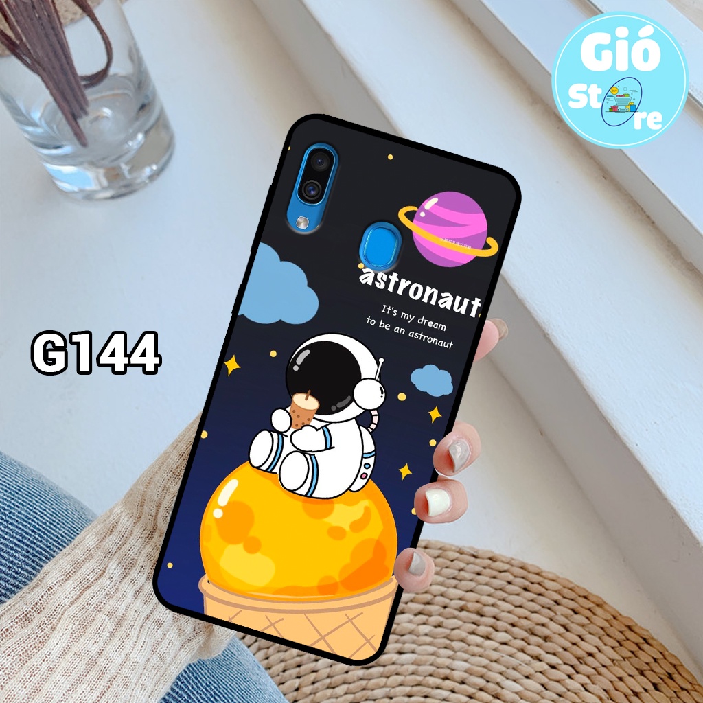 Ốp lưng SAMSUNG A20/ A30/ M20/ A10S - Ốp điện thoại SAMSUNG in hình vũ trụ, phi hành gia,lưng nhựa cứng viền dẻo