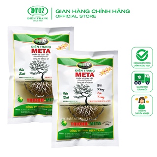 Combo 2 gói phân vi sinh vật Đền Trang-META, nấm đối kháng côn trùng, bảo vệ bộ rễ