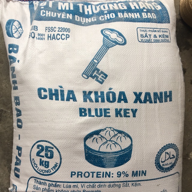 Bột mỳ chìa khoá xanh blue 1kg
