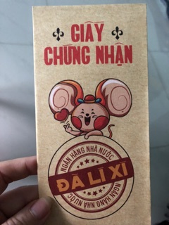 Combo 10 bao lì xì mẫu mới 2020