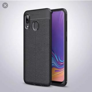 Ốp lưng dẻo giả da Auto Focus cho galaxy A30