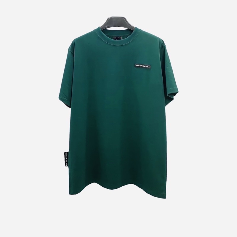 ÁO THUN RAGE OF THE SEA  BASIC LOGO SS1- MÀU XANH RÊU