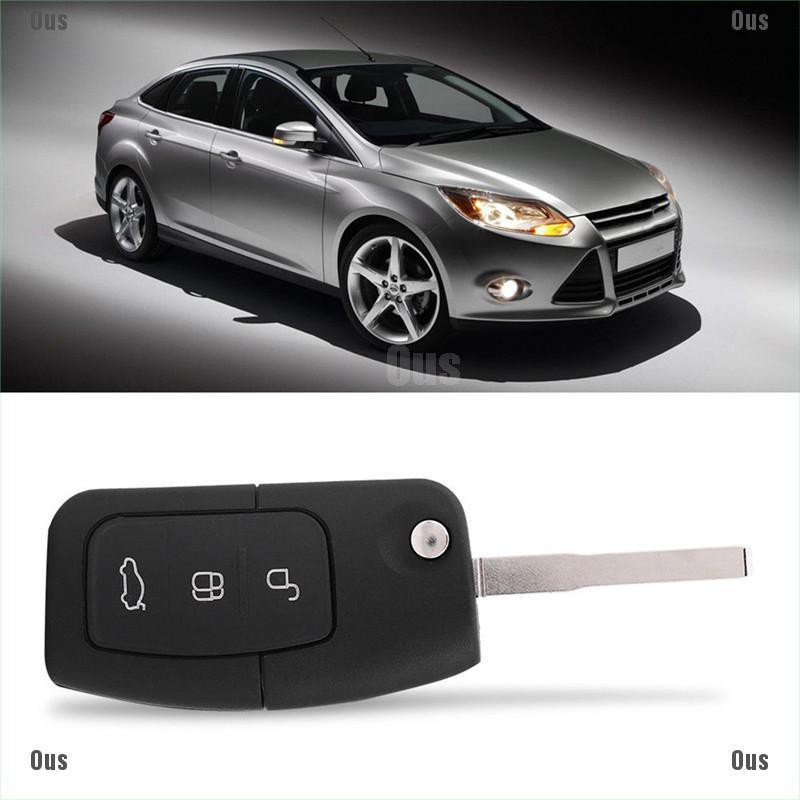 Chìa Khóa Điều Khiển Từ Xa 3 Nút 433mhz Với Chip 4d63 Cho Ford Focus Galaxy Mondeo