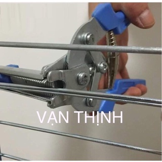 Set kìm bấm + 1200 kẹp M chuyên dụng làm lồng gà,chim,thỏ,bồ câu