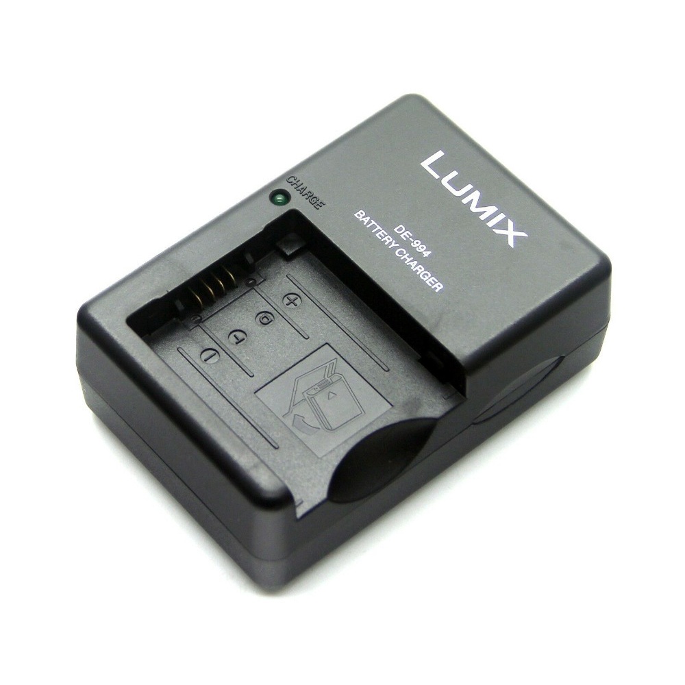 PANASONIC Bộ Sạc Pin Máy Ảnh de-994 Cho lumix de-994a de994 for cga-s001e / s002e / s003e / s006e Và Pin lithium dmc-fz7 / fz8 / fz18 / fz28 / fz30 / Sfz30