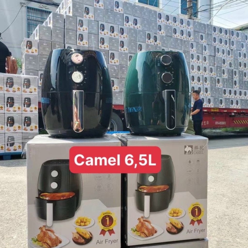 Nồi chiên không dầu 6.5L Camel Cao Cấp - CAM KẾT Bảo Hành Hãng 12 Tháng