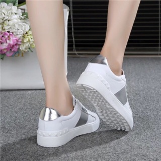 💥 Giày thể thao nữ trắng đế độn