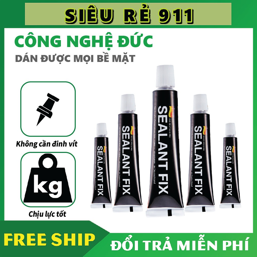 Keo Dán Siêu Chắc Chắn Sealant Fix Dán Tốt Mọi Bề Mặt