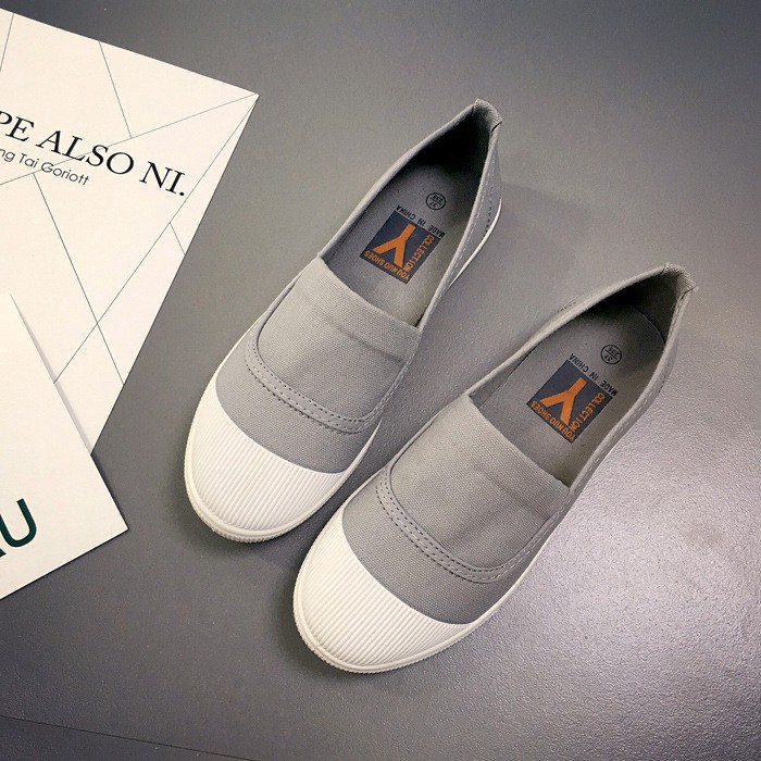 Giày lười kiểu dáng thể thao Hàn Quốc cho nữ | BigBuy360 - bigbuy360.vn