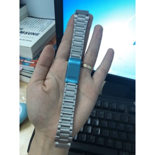 Dây đồng hồ kim loại mắt na zin Orient SK Trắng,Vàng