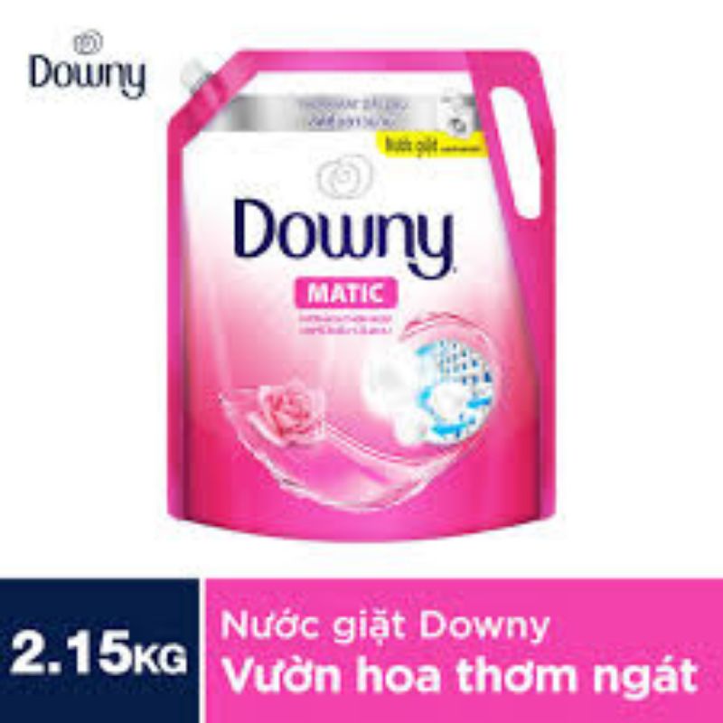 Nước Giặt Downy vườn hoa tươi mát Dạng Túi 2.15 lít