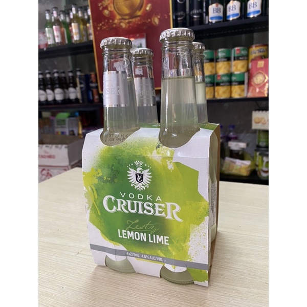 Vod.ka Cruiser Lesty Lemon Lime 4.6 275ml- Vị Chanh