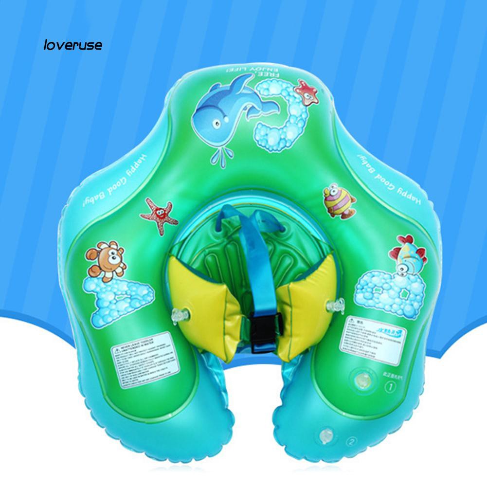 Phao nổi chất liệu PVC chống xoay tròn an toàn cho trẻ