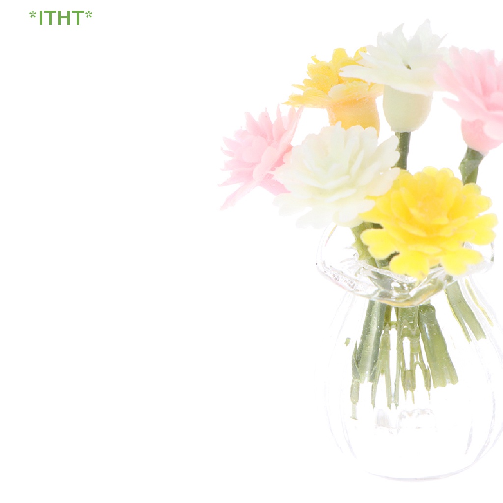 Bình Hoa Mini Tỉ Lệ 1 / 12 Trang Trí Nhà Búp Bê Mới
