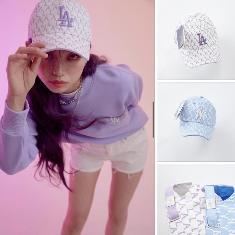 Nón MLB Full logo NY Thêu Cao Cấp