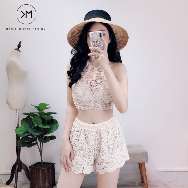 Đồ bơi len crochet (ảnh thật)