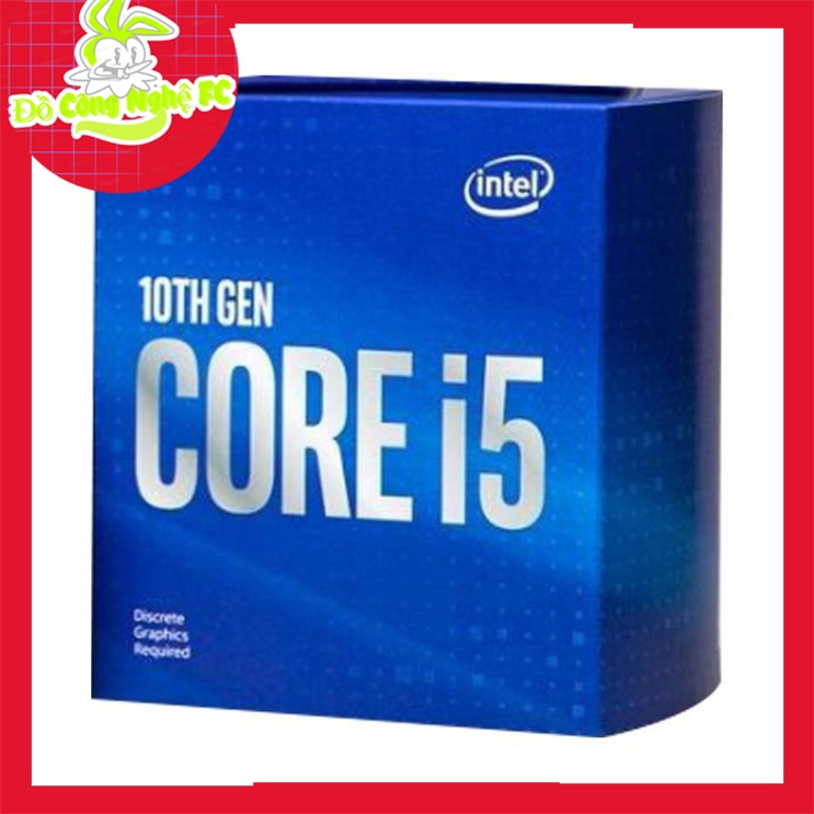 Intel Core i5 10400F 2.9GHz upto 4.3GHz 6 nhân 12 luồng, 12MB Cache, 65W - Full box nhập khẩu