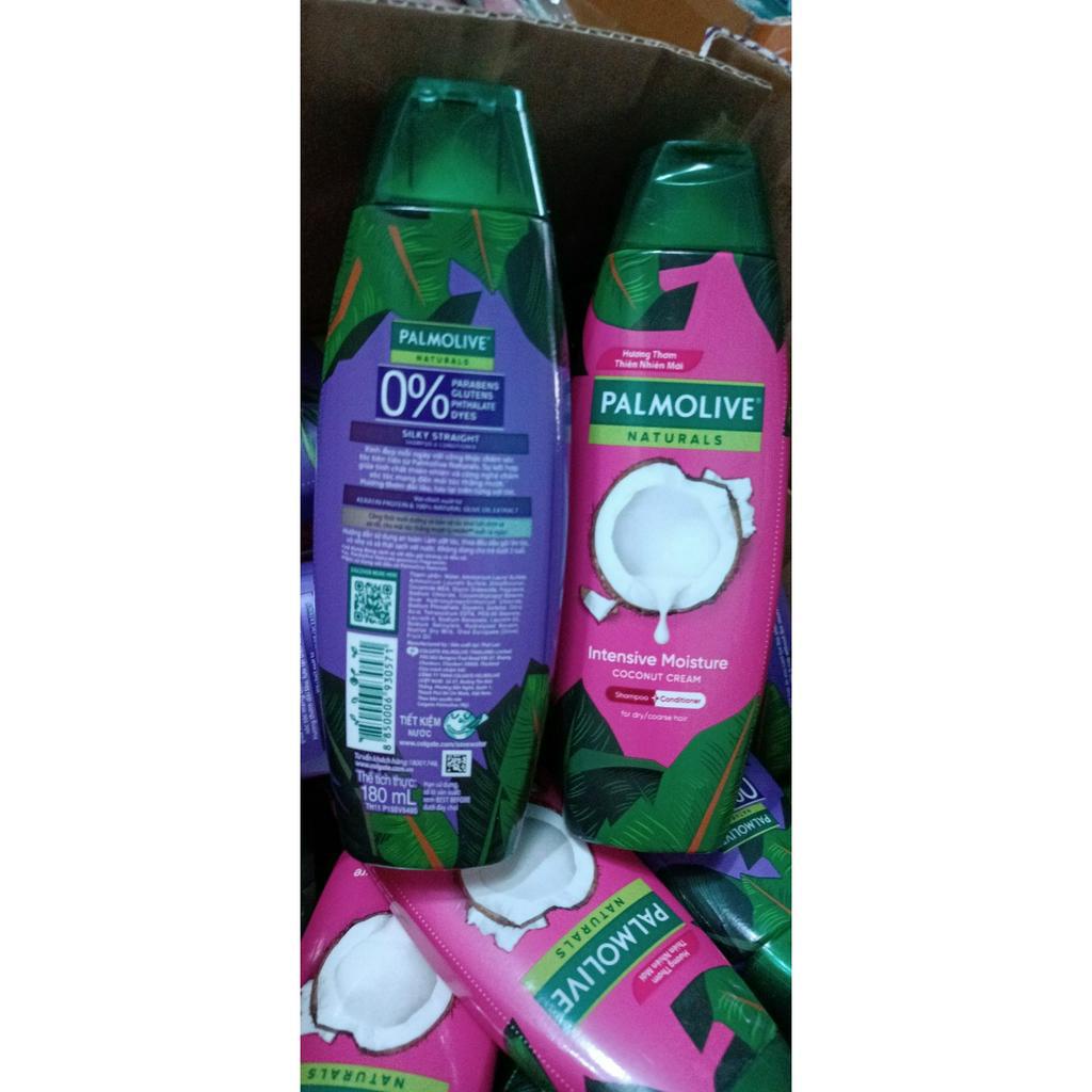 Dầu gội Palmolive kèm dầu xả chiết xuất thiên nhiên 180ML/chai