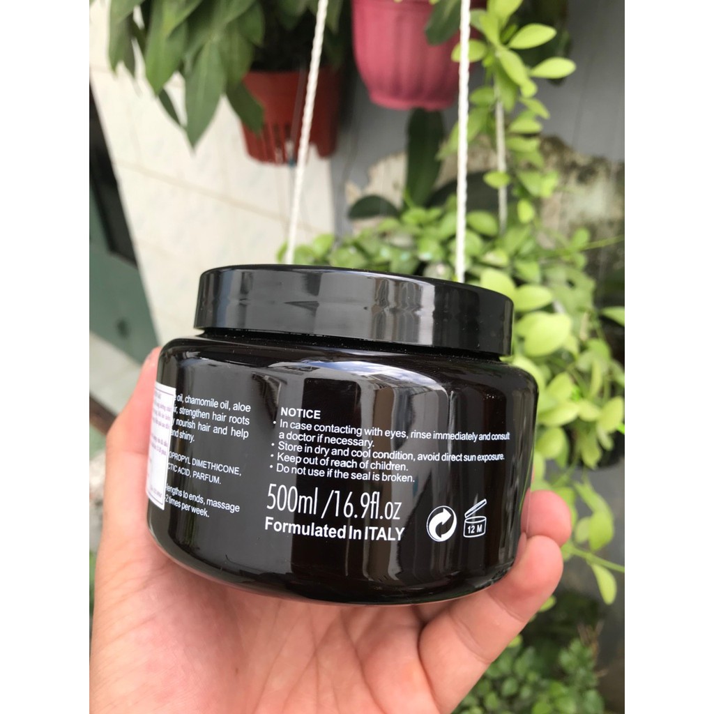 KEM HẤP Ủ TÓC PHỤC HỒI CHUYÊN SÂU DELOFIL ARGAN OIL 500ML | BigBuy360 - bigbuy360.vn