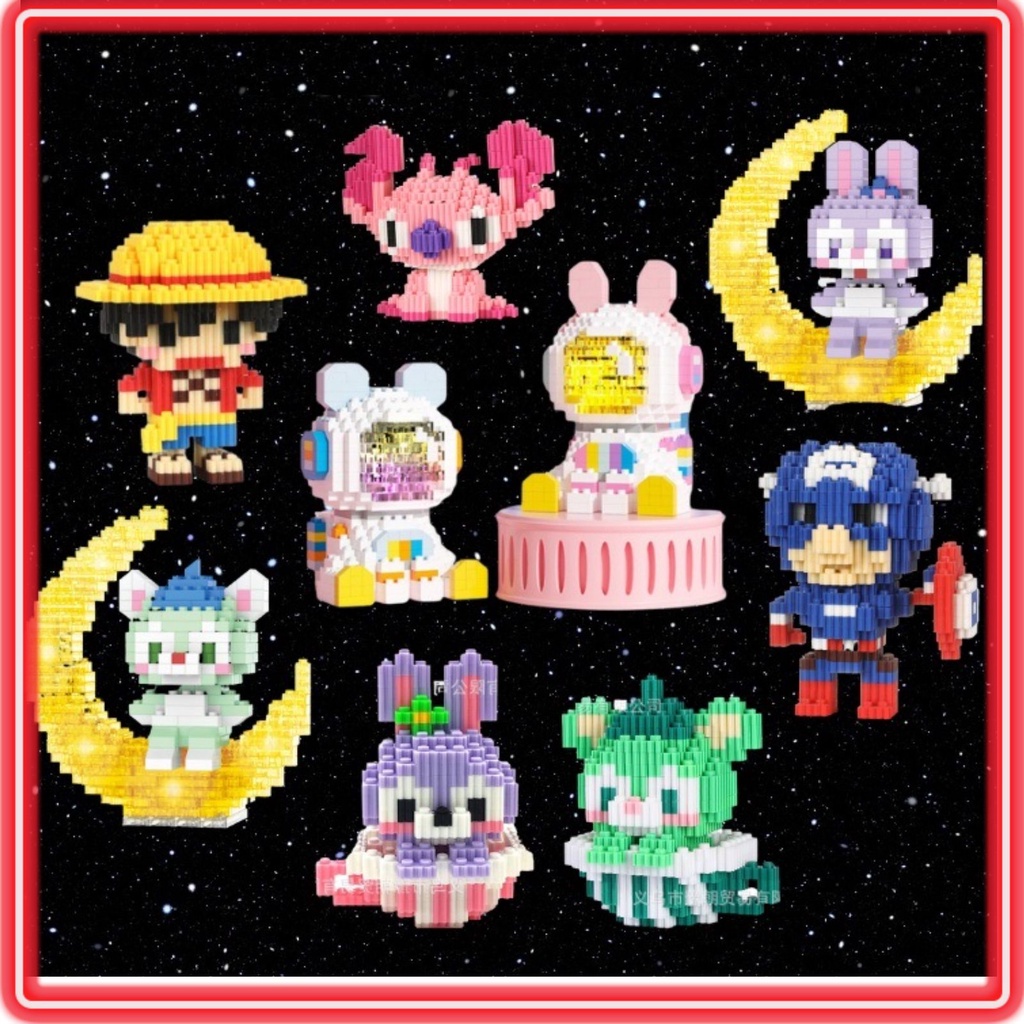 Lego bộ đồ chơi mô hình lắp ráp miniblocks các nhân vật hoạt hình