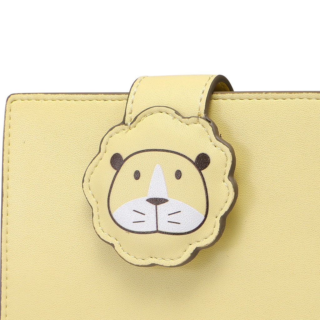 Ví nữ mini cute Nucelle cầm tay đẹp dễ thương đựng tiền thẻ nhiều ngăn hoạ tiết hình thú ViAnh Store 070715