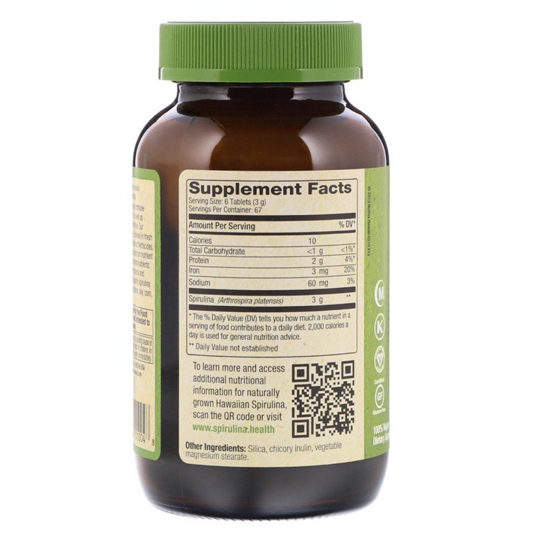 Tảo Xoắn Spirulina Hawaii
