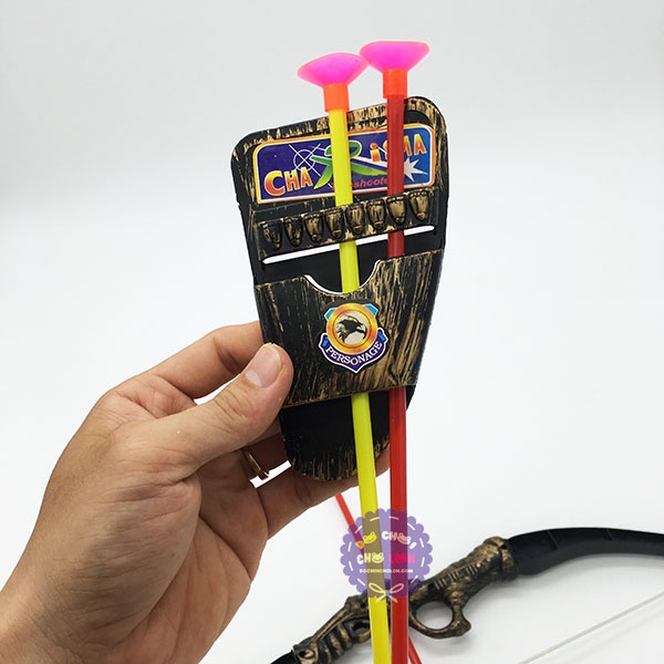 Đồ chơi cung nhựa hít tường cho bé trai