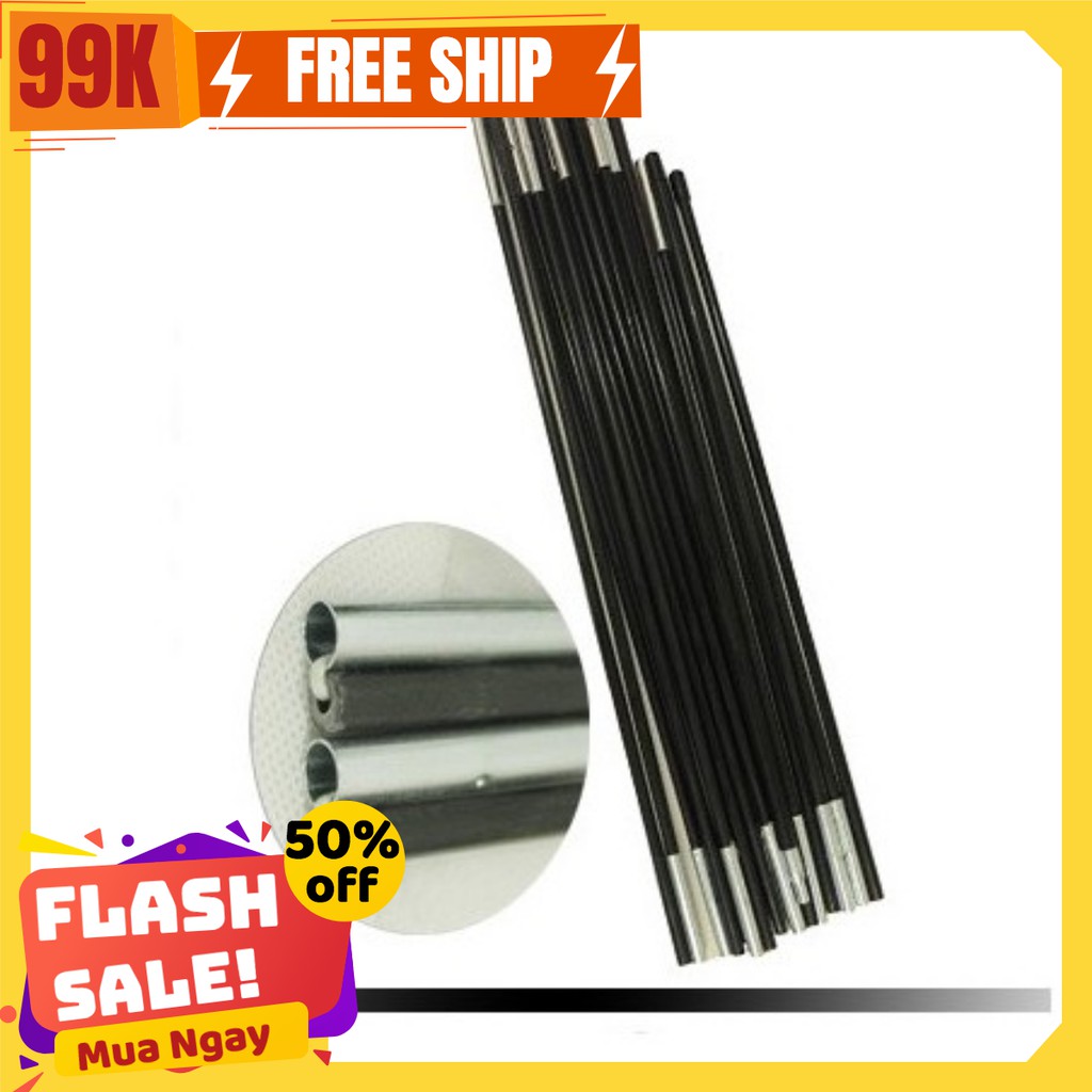 1 bộ gồm 2 bó Thanh que khung dựng lều cho lều 4 người kích thước lều 2 mét * 2 mét
