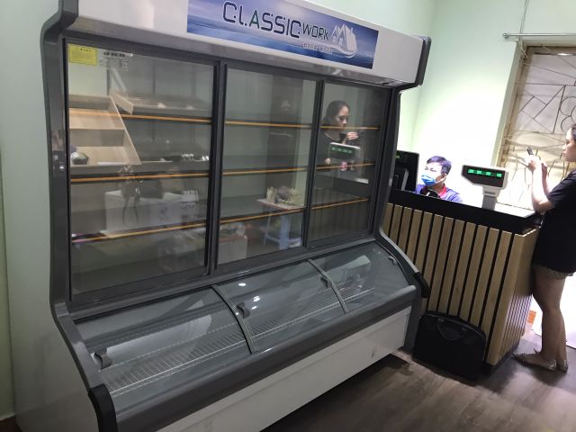 Tủ mát siêu thị classic word
