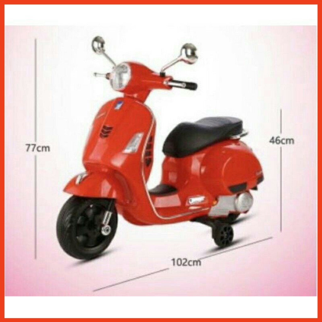 Xe máy điện trẻ em, Xe máy vespa cho bé