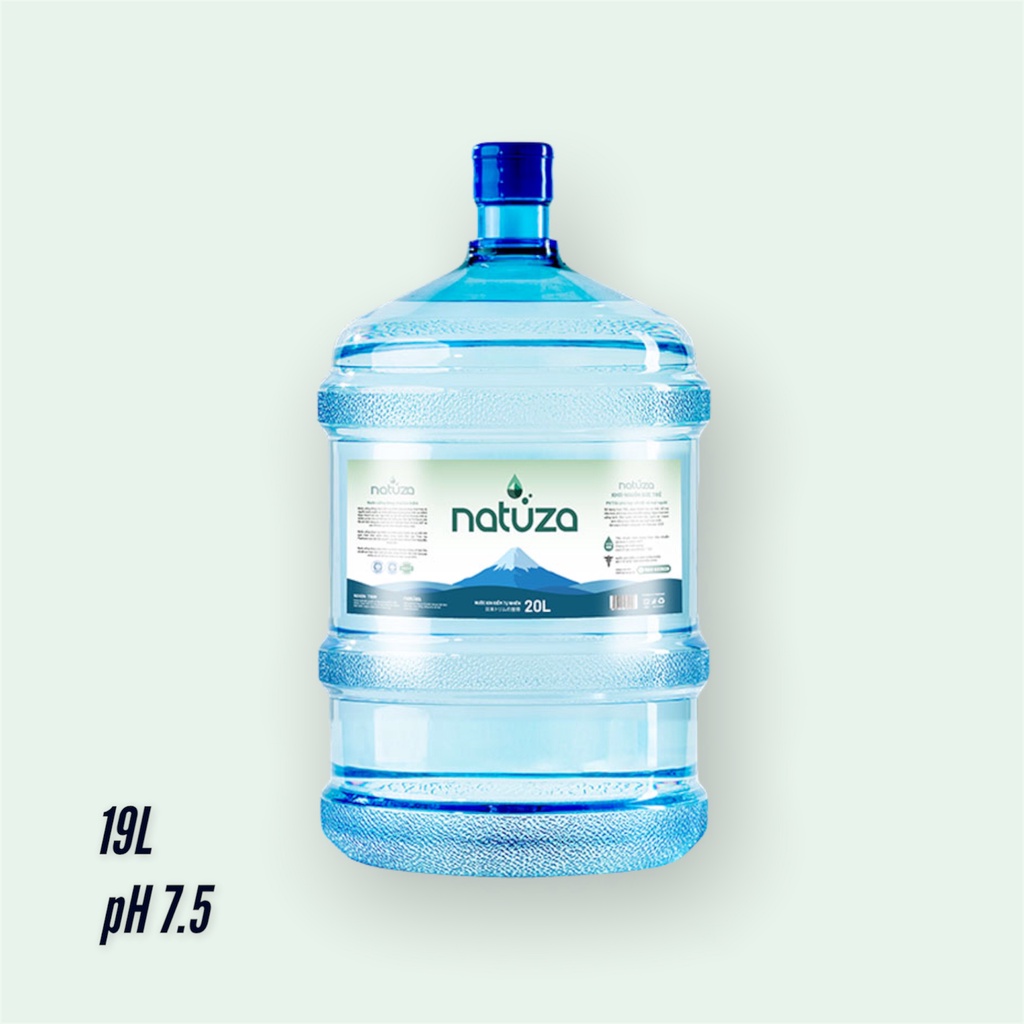 Nước uống ion kiềm Natuza bình 19L pH 7.5