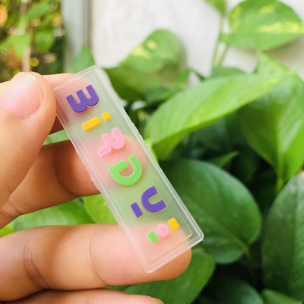 Mẫu tem nhựa dẻo, logo nhựa dẻo làm theo yêu cầu mẫu mã đẹp