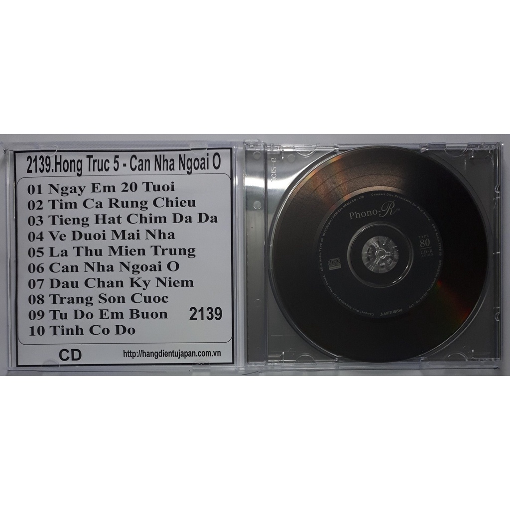 Bộ 8 CD ca sĩ Hồng Trúc