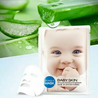 1 miếng lẽ mặt nạ bioaqua babyskin.