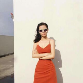 ĐẦM hai dây body