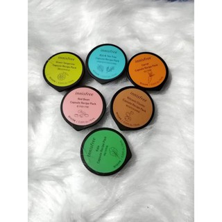 MẶT NẠ RỬA INNISFREE CAPSULE RECIPE PACK