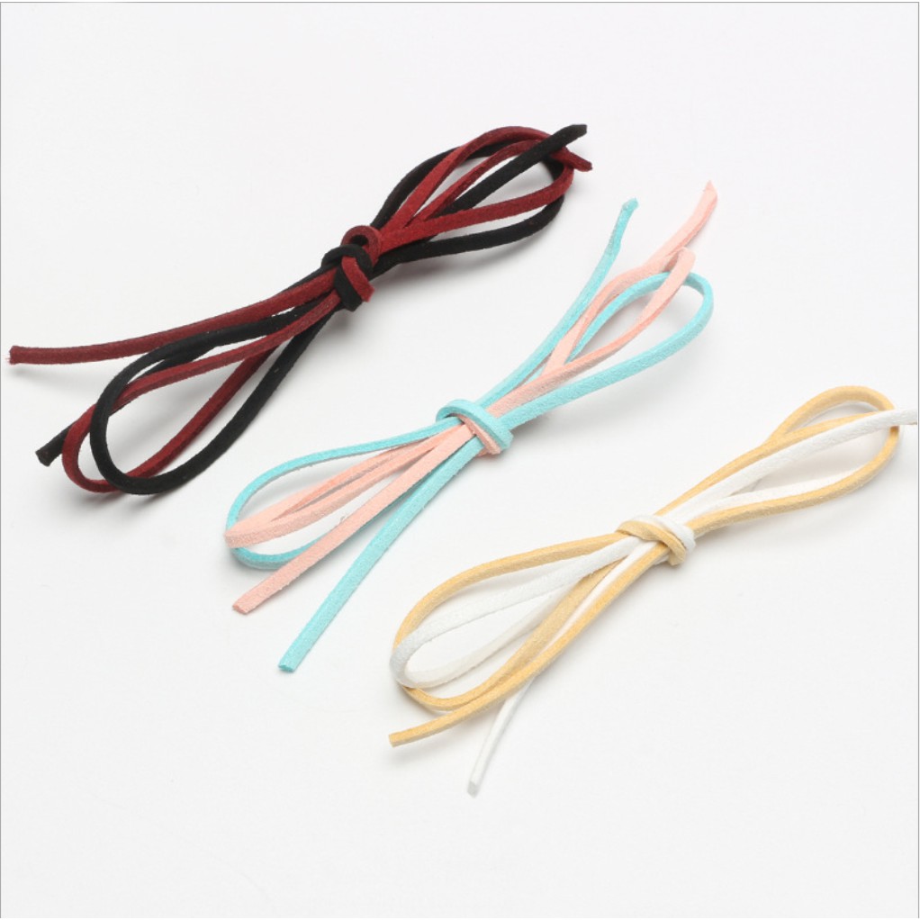Cuộn Dây Da Lộn Dài 5 Yard Dày 3mm Dùng Làm Đồ Thủ Công