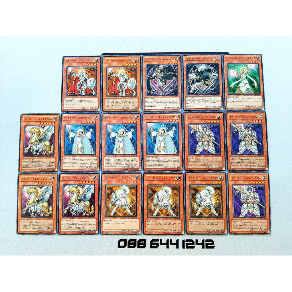Set Thẻ Bài Yugioh Lightsworn OCG